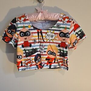 Incredibles Knit Girls Crop Top 14